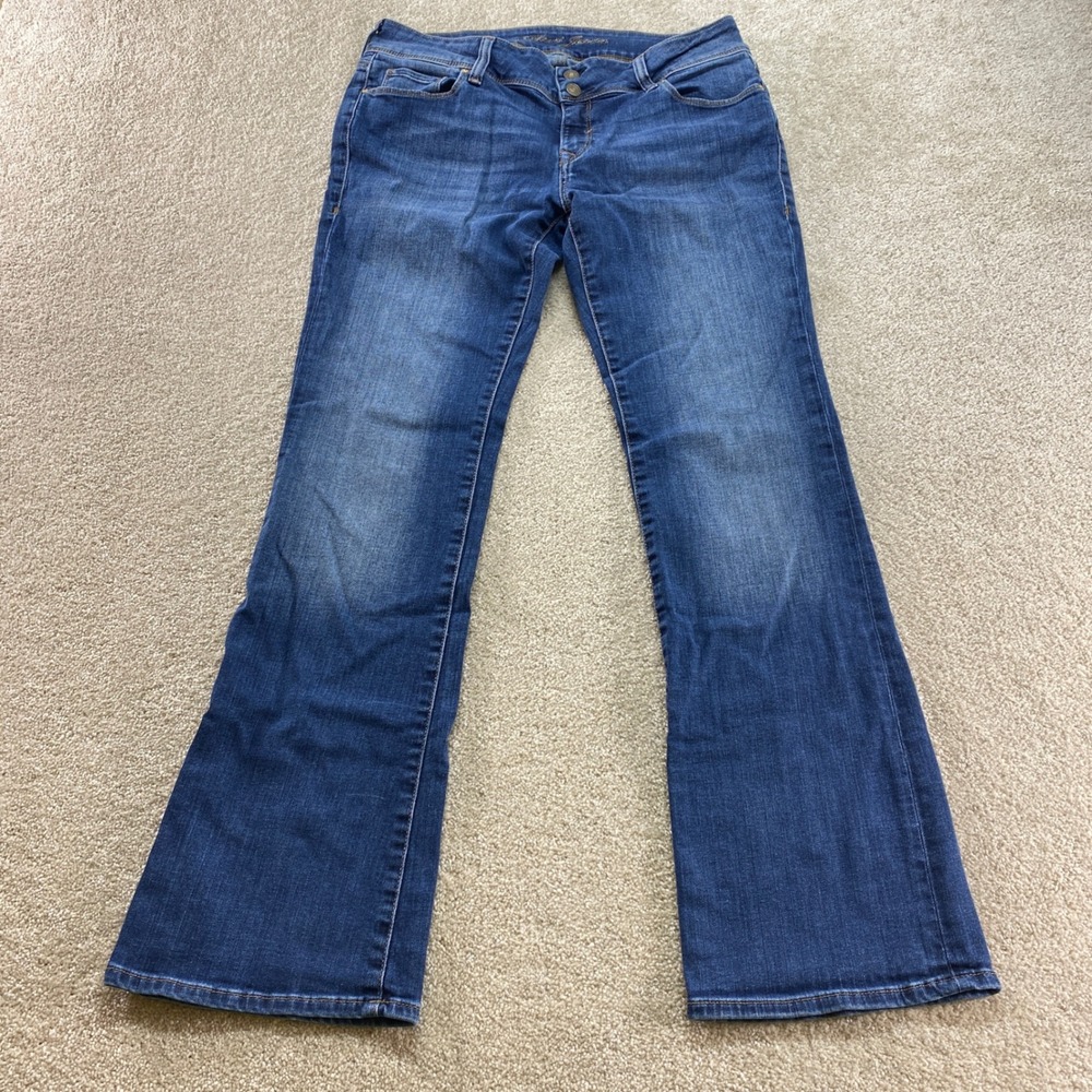 Mavi Jeans Bootcut Womens 30/32 Medium Wash Blue‎ Denim Stretch Fits (33x29)
